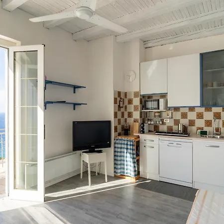 דירה Casa Grimaldi - Terrace & Sea View ונטימיגליה